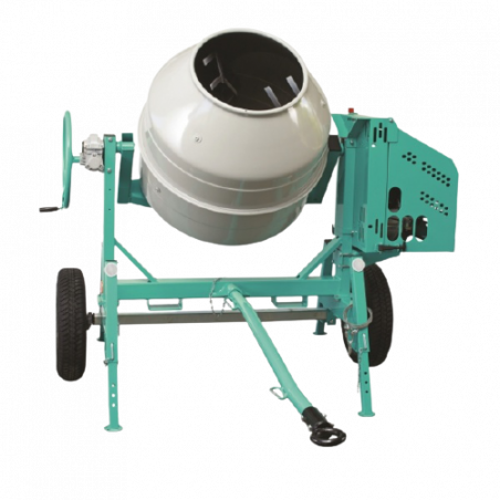 Bétonnière cuve 345 L tractable